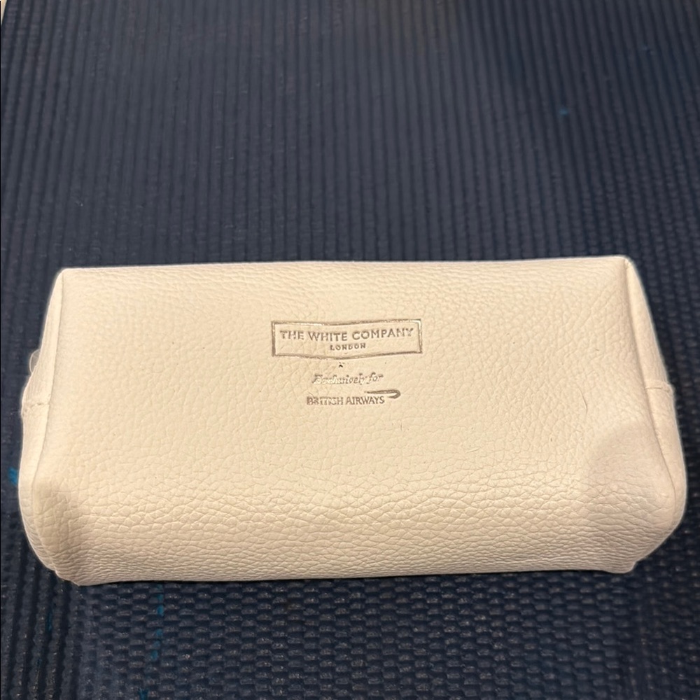 The White Company White Travel Pouch